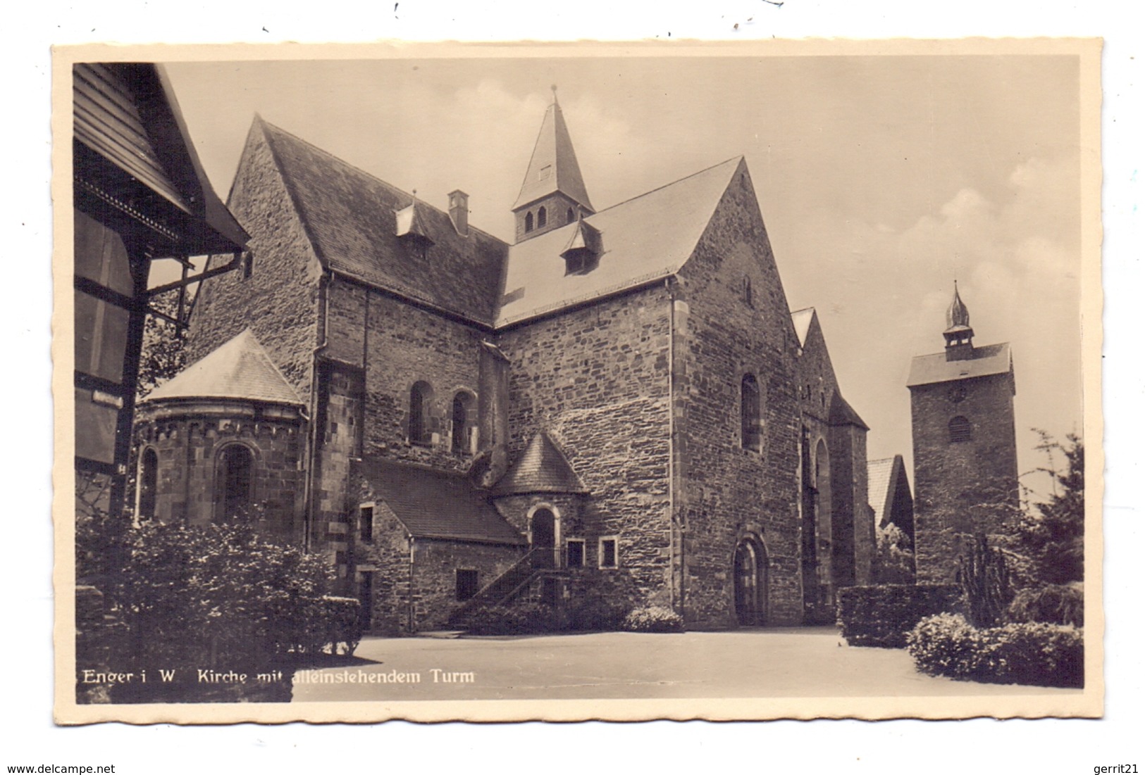 4904 ENGER, Kirche Mit Alleinstehendem Turm - Enger