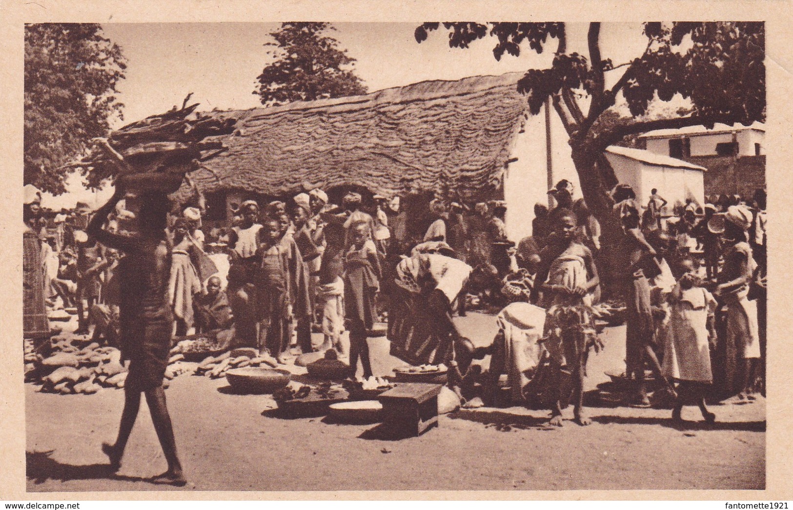 MALANVILLE SCENE DU MARCHE (dil267) - Benin