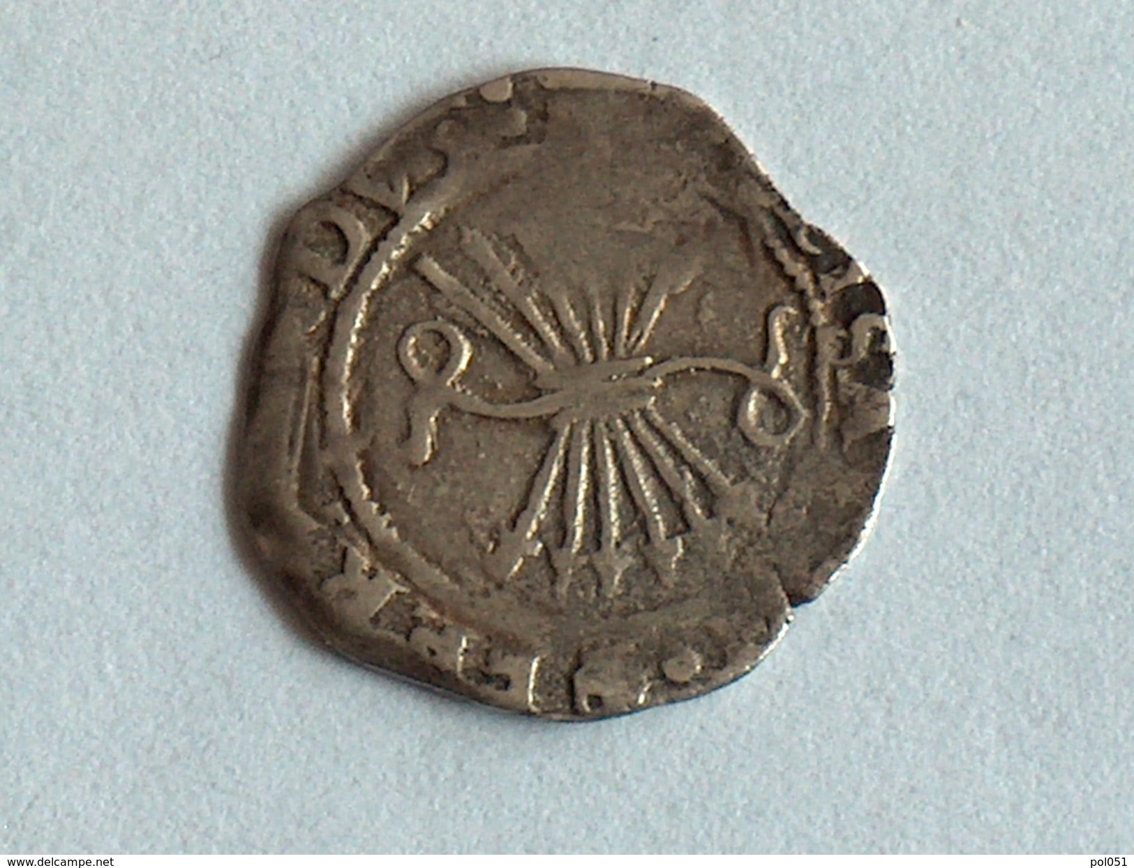 ESPAGNE Demi-réal Des Rois Catholiques  ARGENT SILVER (1476-1516) frappé à Séville - Monedas Provinciales