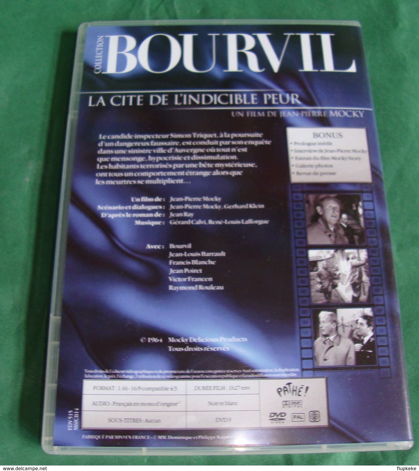 Dvd Zone 2 La Cité De L'indicible Peur 1964 Collection Bourvil Vf - Commedia