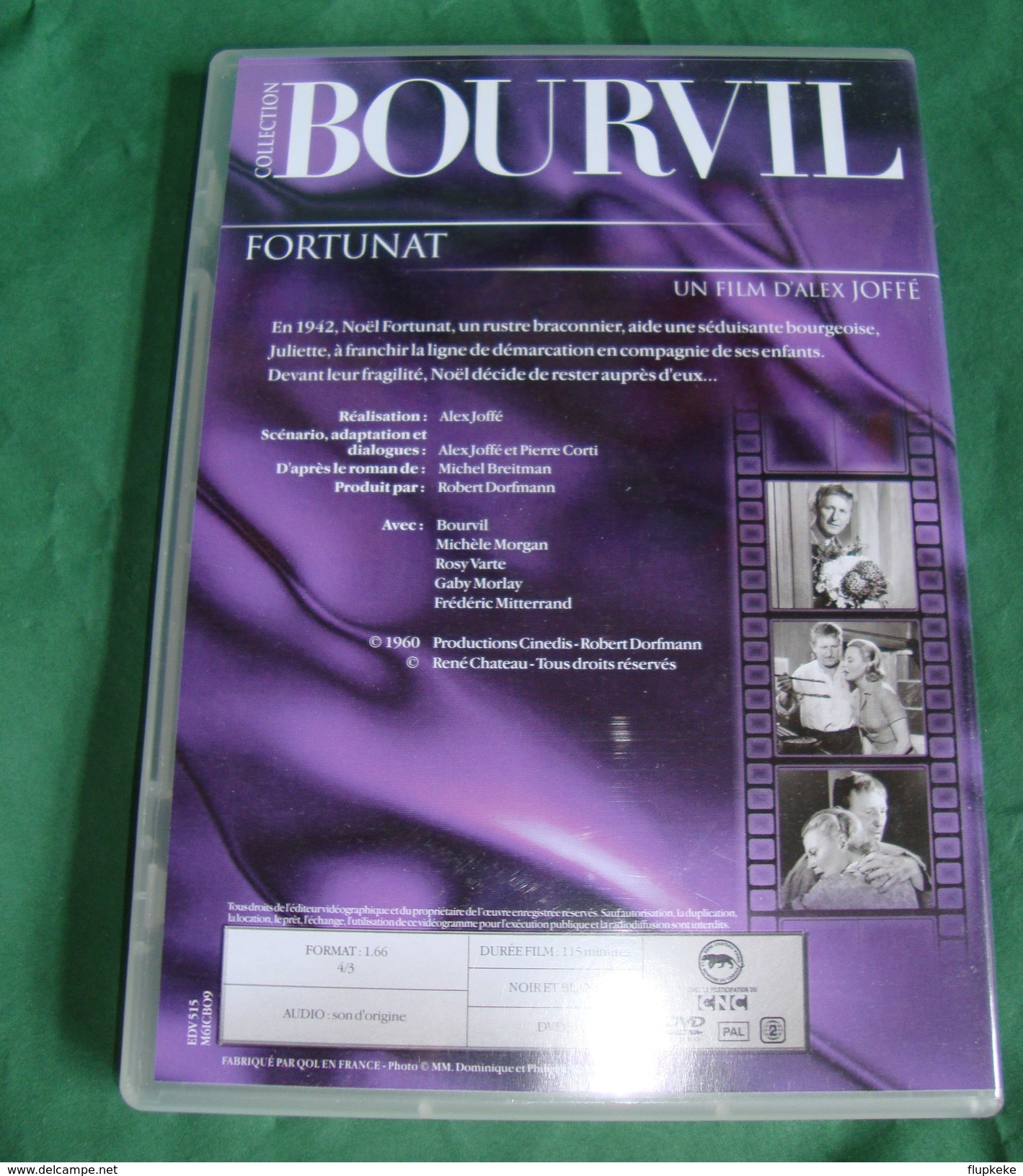 Dvd Zone 2 Fortunat 1960 Collection Bourvil Vf - Comedy