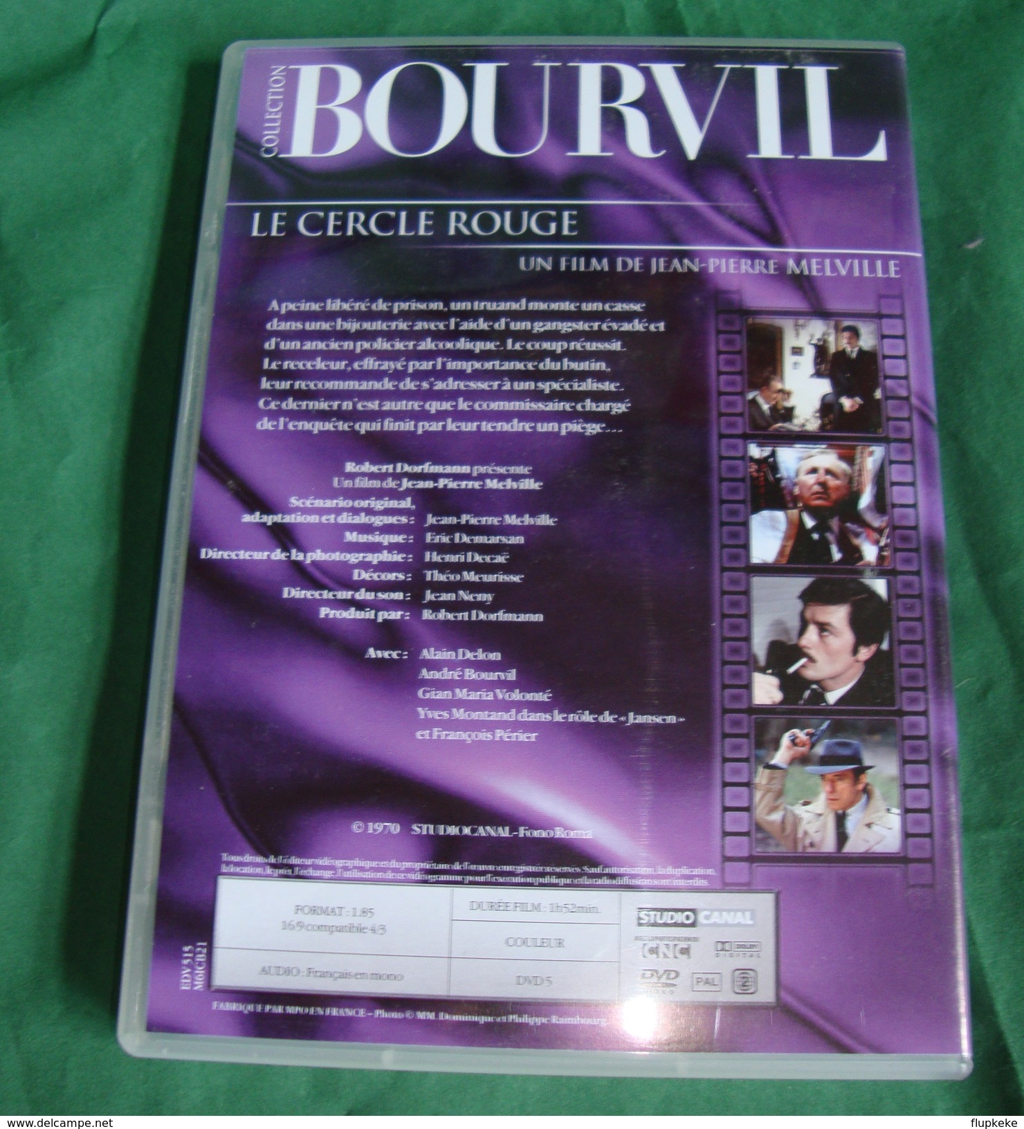 Dvd Zone 2 Le Cercle Rouge 1970 Collection Bourvil Vf - Commedia