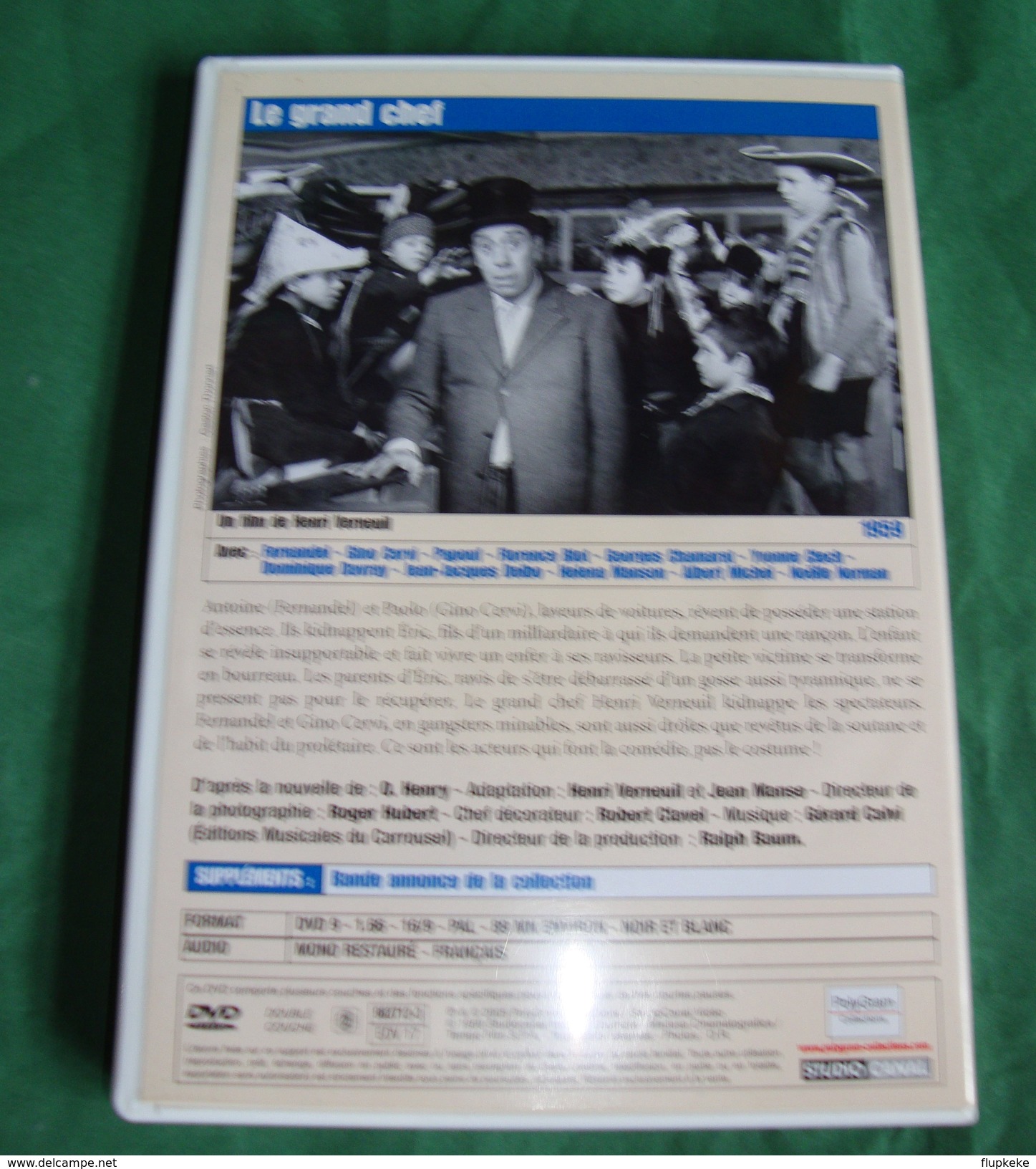 Dvd Zone 2 Le Grand Chef 1959 Collection Fernandel Vf - Comedy