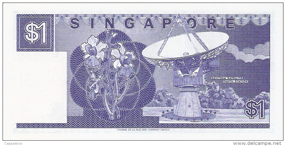 SINGAPOUR   1 Dollar   ND (1987)   P. 18a   UNC - Singapour