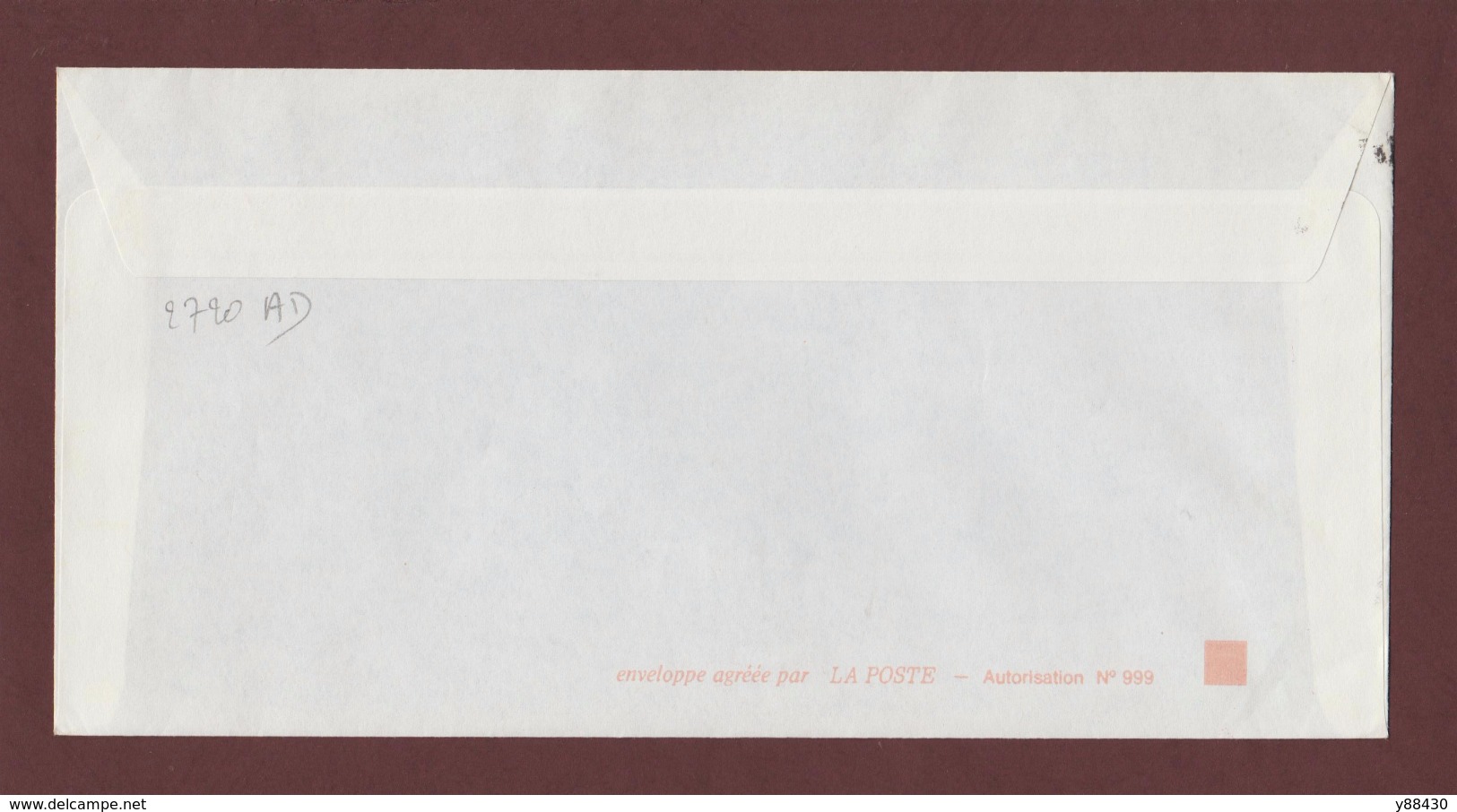 3.- 2720 De 1991 - Adresse Fantaisiste - M. AVRIL à RODERN. 68 - Voir Les 2 Scannes - Gebraucht