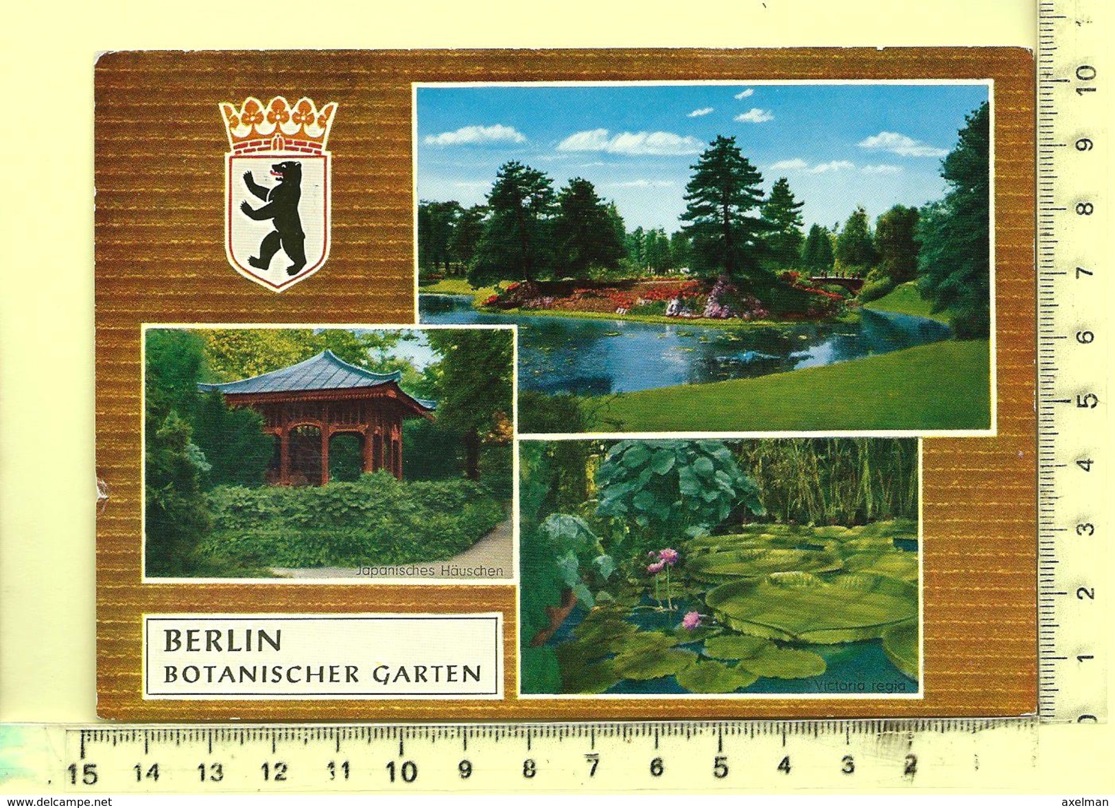 CPM, ALLEMAGNE, BERLIN: Botanischer Garten, Multi Vues - Tiergarten