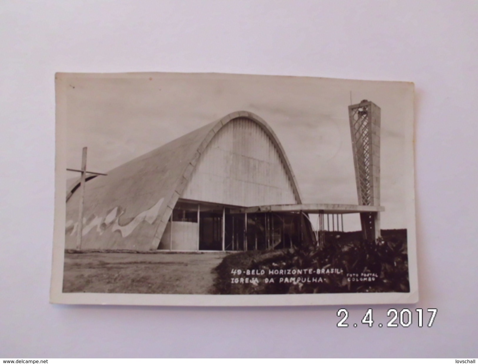 Belo Horizonte. - Igreja Da Pampulha. (1 - 11 - 1961) - Brasilia