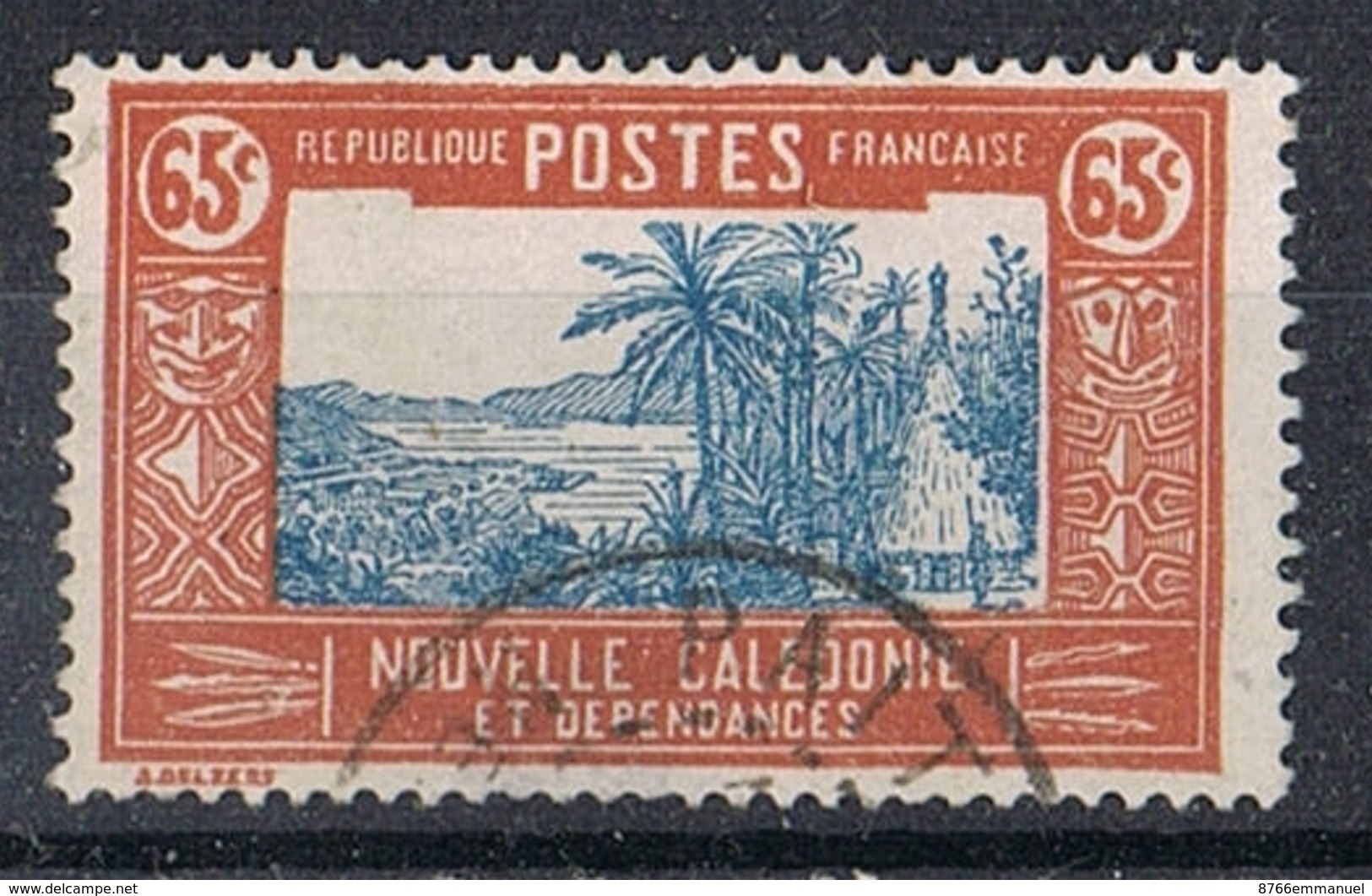 NOUVELLE-CALEDONIE N°151  Oblitération De Paita - Usados