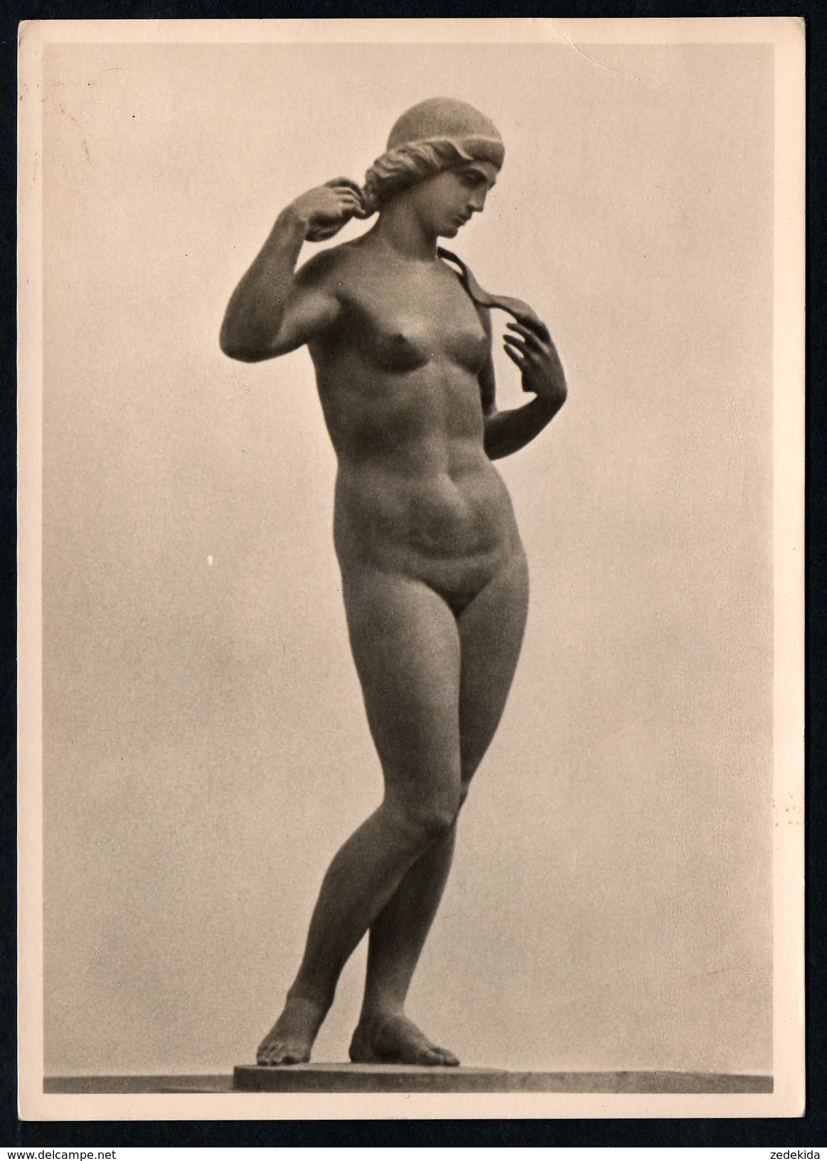 A2608 - Alte Foto Ansichtskarte - Haus Der Deutschen Kunst - Josef Fr. Riedl - Venus Von Wels - Hoffmann - Sculptures