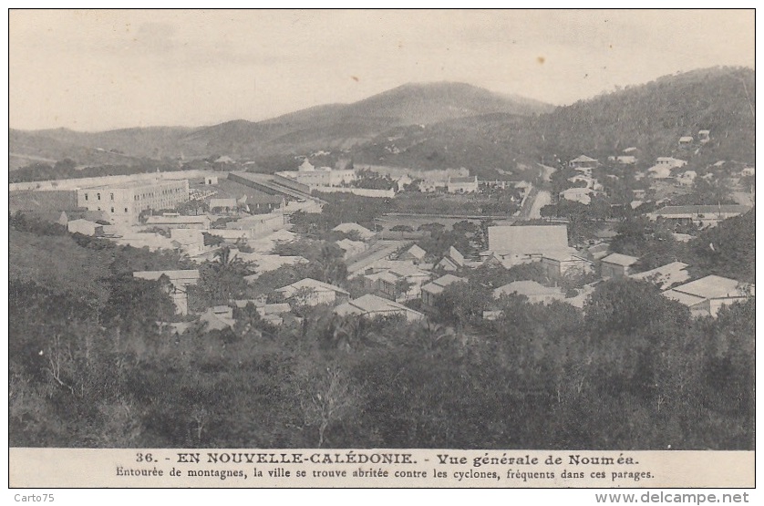 Océanie - Nouvelle-Calédonie - Précurseur - Nouméa - Ville Abritée Des Cyclones - N° 36 - Neukaledonien