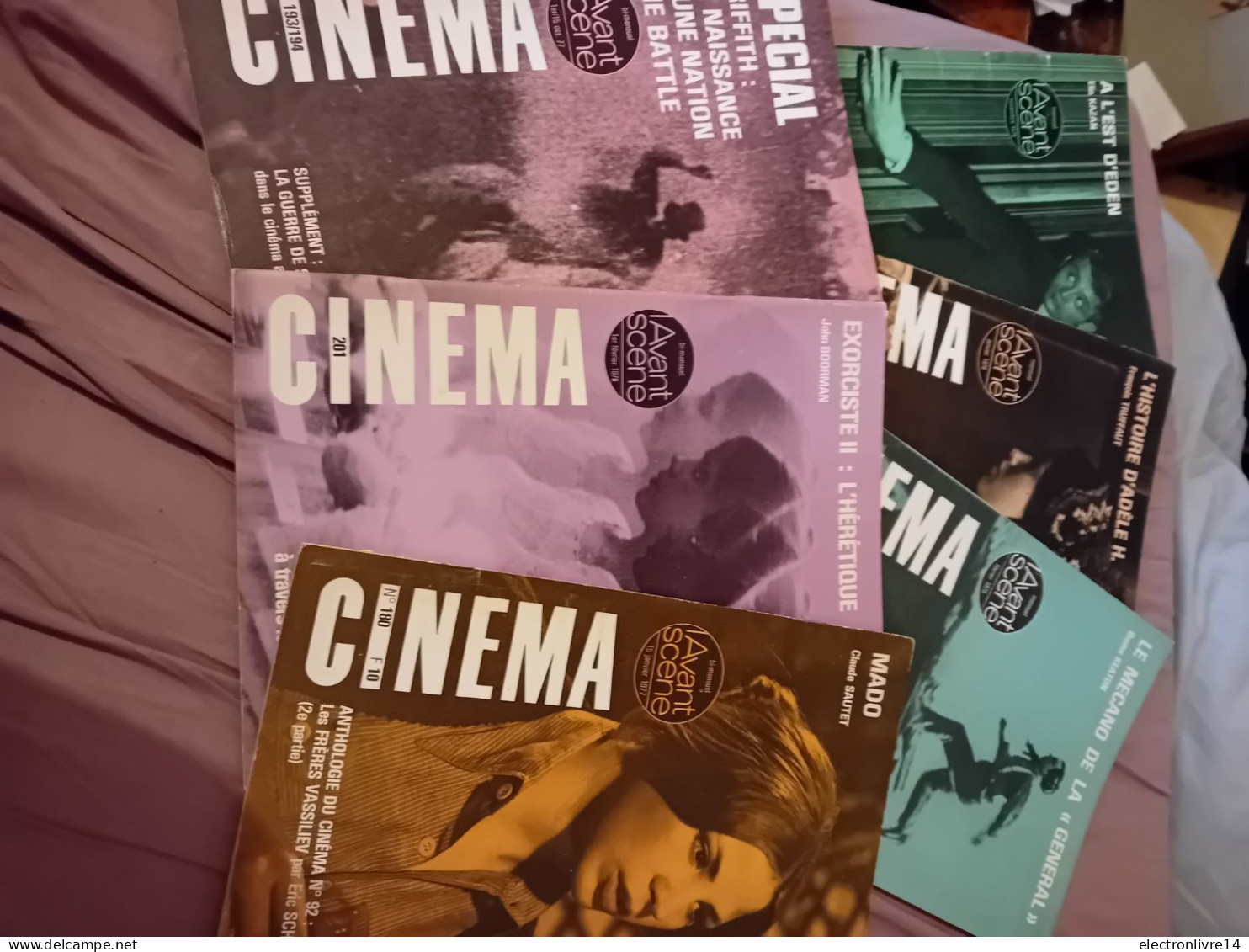 Lot De 19 Avant Scene Cinema - Loten Van Boeken