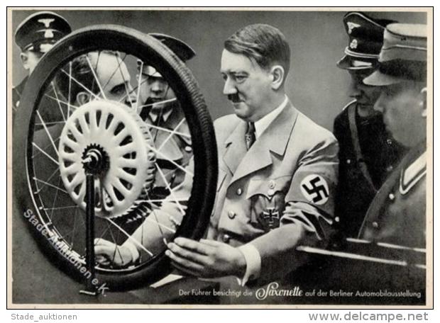 Hitler Berlin (1000) Saxonette Automobilausstellung WK II I-II - Ohne Zuordnung