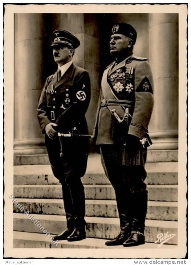 MUSSOLINI-HITLER WK II - R&ouml;hr 3418 I-II - Non Classificati