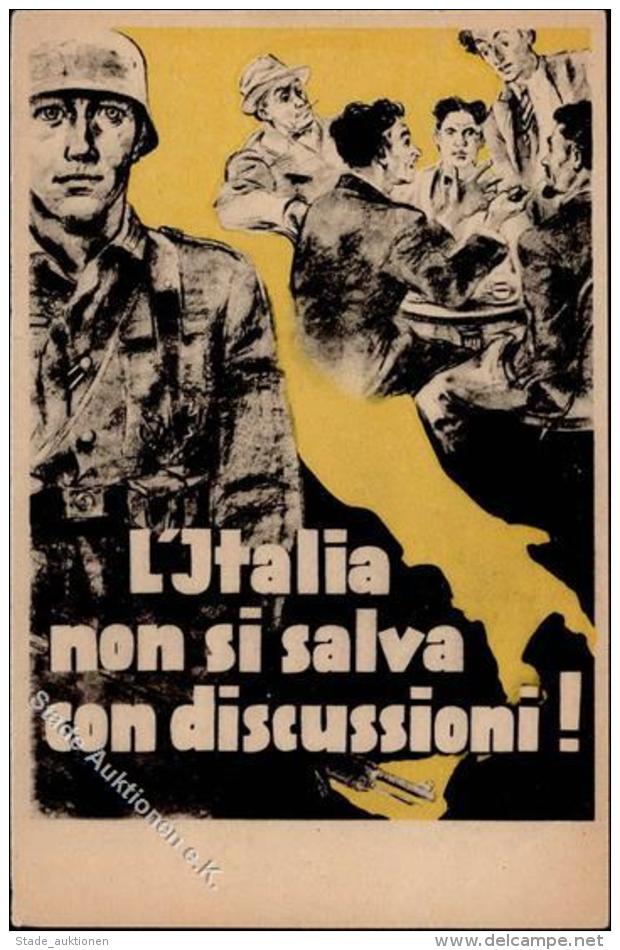 Propaganda ITALIEN WK II - Feldpost 1944 Mit Zensur-o STALAG 80 I-II - Ohne Zuordnung