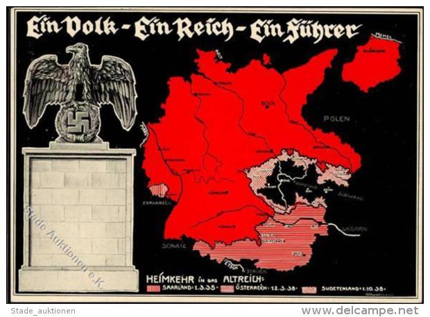 HEIMKEHR In Das ALTREICH 1938 WK II - S-o PLAW 1938 I-II - Ohne Zuordnung