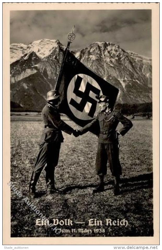 &Ouml;STERREICH-ANSCHLUSS 1938 WK II - Ein Volk - Ein Reich" I-II" - Non Classés
