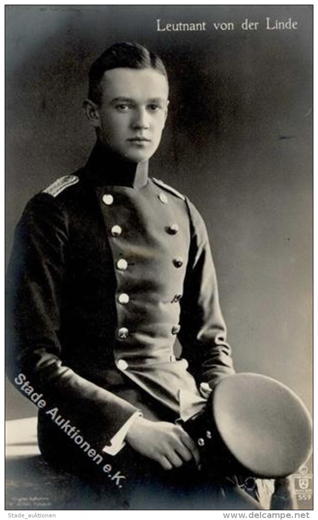 Regiment Leutnant Von Der Linde Foto AK I-II - Regimente