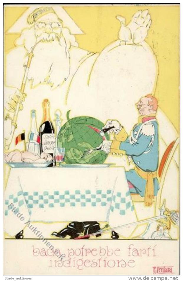 Adel Kaiser Wilhelm II Karikatur 1915 I-II - Ohne Zuordnung