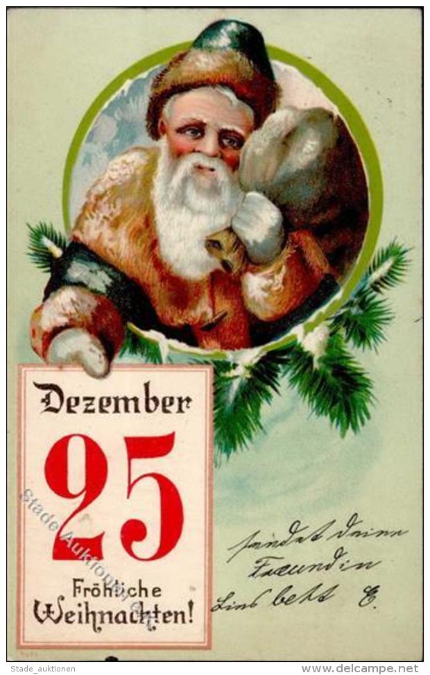 Weihnachtsmann Pr&auml;gedruck 1906 I-II Pere Noel - Ohne Zuordnung