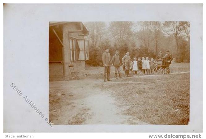 Drehorgel Kinder  Foto AK I-II (fleckig) Orgue De Barbarie - Ohne Zuordnung