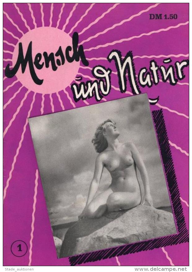 Erotik Heft Mensch Und Natur 1950 Bund F&uuml;r Freik&ouml;rperkultur 48 Seiten Viele Abbildungen II Erotisme - Non Classificati