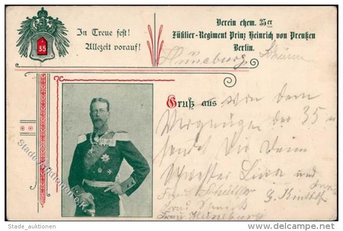 Berlin Mitte (1000) Verein Ehem. 35er  1906 II (Stauchung) - Ohne Zuordnung