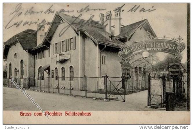 Berlin Mitte (1000) Moabiter Sch&uuml;tzenhaus 1914 I-II - Ohne Zuordnung