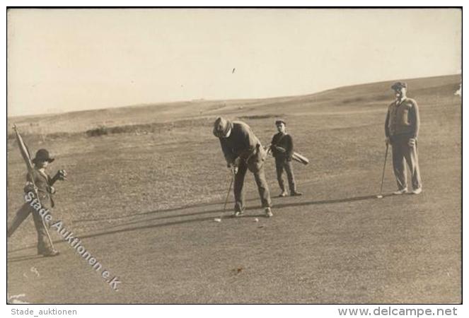 Golf Foto AK I-II (kleine Absch&uuml;rfung) - Golf