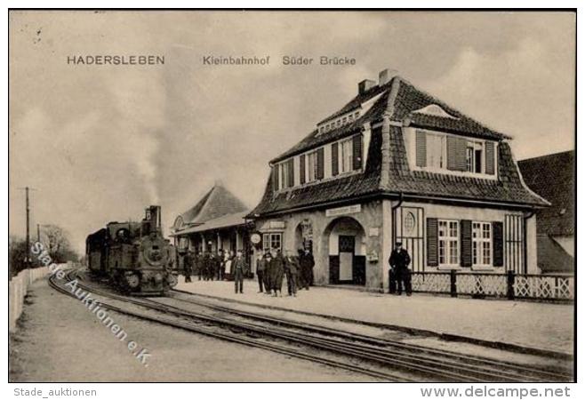 HADERSLEBEN,Schleswig - KLEINBAHNHOF S&uuml;der Br&uuml;cke Mit KLEINBAHN I - Ohne Zuordnung