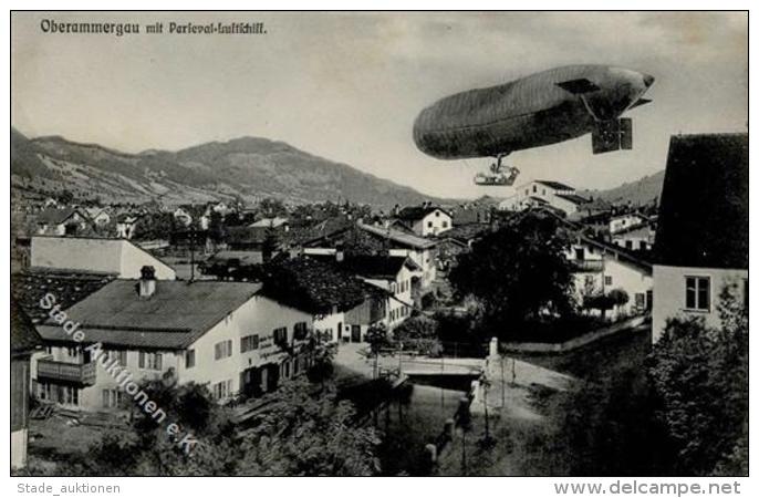 Parseval Oberammergau (8103) Luftschiff 1910 I-II - Ohne Zuordnung