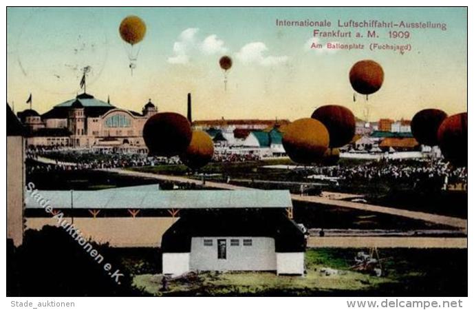 FRANKFURT/MAIN ILA 1909 - Am Ballonplatz I-II - Ohne Zuordnung