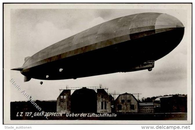 Zeppelin LZ 127 Graf Zeppelin  Foto AK I-II Dirigeable - Zeppeline