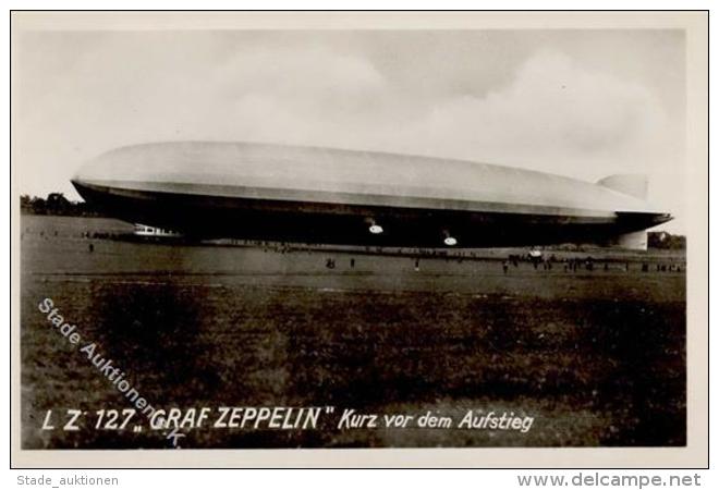 Zeppelin LZ 127 Graf Zeppelin  Foto AK I-II Dirigeable - Zeppeline