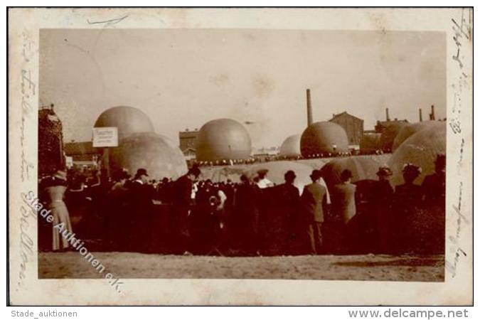 Ballon Berlin (1000) Foto AK 1909 I-II (fleckig) - Ohne Zuordnung
