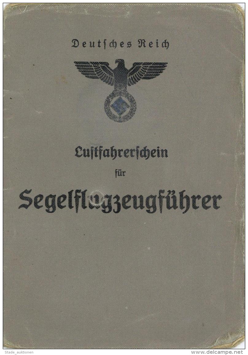 Segelflugzeug WK II Luftfahrerschein F&uuml;r Segelflugzeugf&uuml;hrer II Planeur - Non Classificati