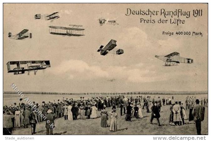 KIEL - DEUTSCHER RUNDFLUG 1911 - O Kiel 18.6.11" (W&auml;hrend D. Flugwoche Kiel) I-II" - Ohne Zuordnung