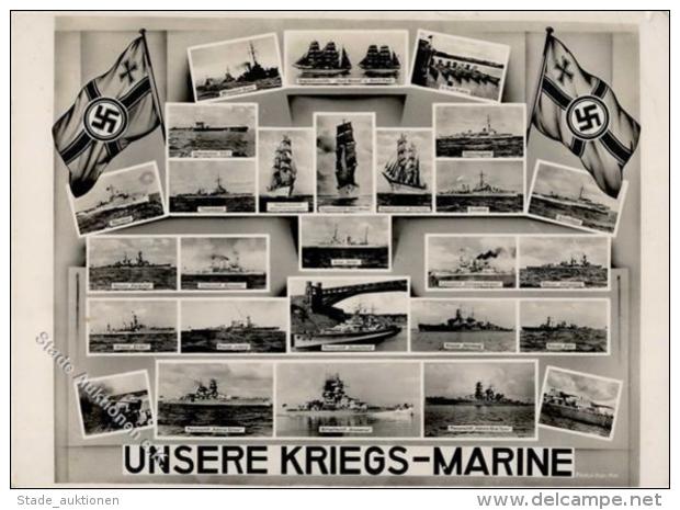 Marine WK II Unsere Kriegsmarine WK II I-II (fleckig) - Ohne Zuordnung