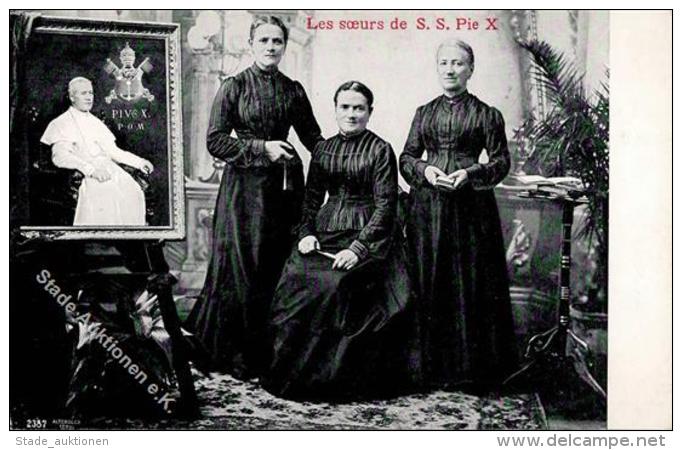 Papst Die Schwestern Von Papst Pius X I-II - Non Classés