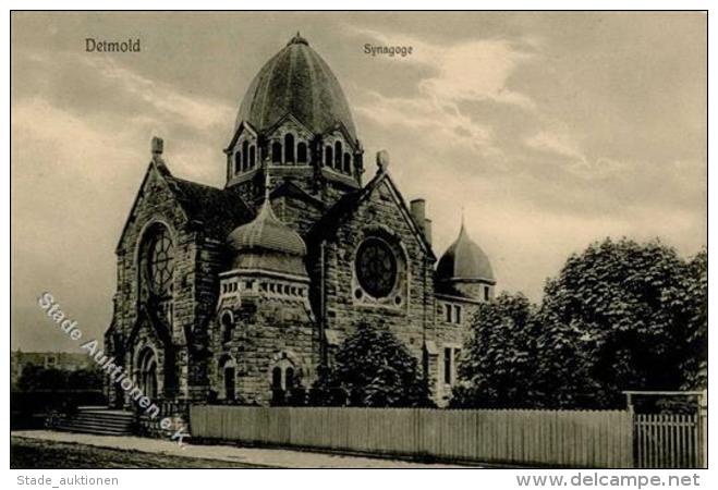 Synagoge Detmold (4930) Ansichtskarte I-II Synagogue - Ohne Zuordnung