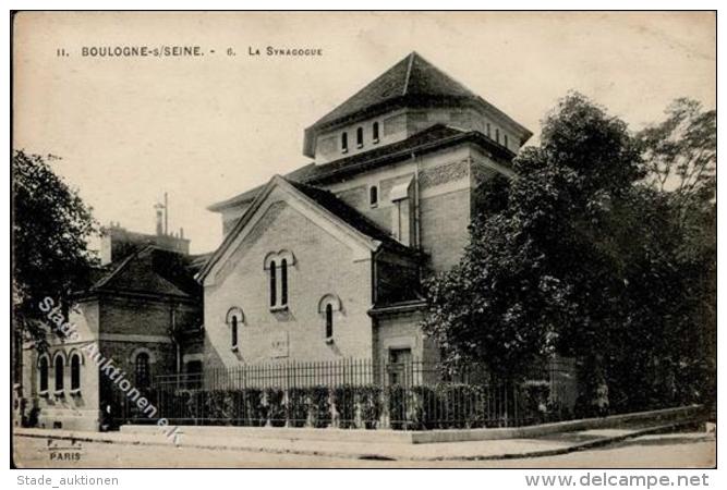 Synagoge BOULOGNE,Seine - Ecken Gesto&szlig;en II Synagogue - Ohne Zuordnung