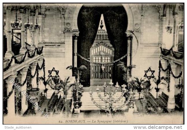 Synagoge BORDEAUX - Inneres Der Synagoge I-II Synagogue - Ohne Zuordnung
