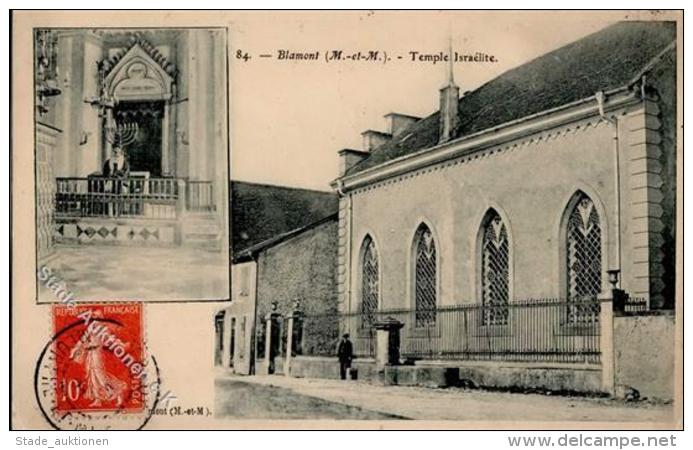 Synagoge BLAMONT,Frankreich - Innen- Und Aussenansicht I-II Synagogue - Non Classificati