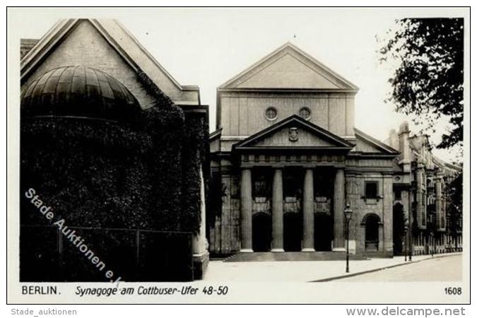 Synagoge BERLIN - Synagoge Am Cottbuser-Ufer I Synagogue - Ohne Zuordnung