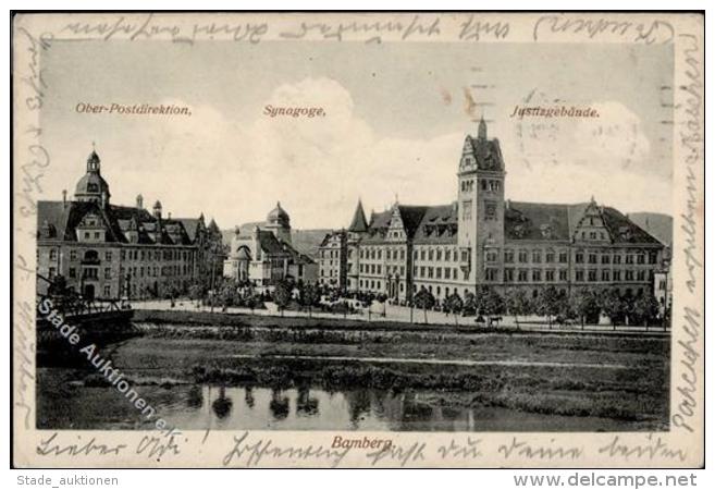 Synagoge Bamberg (8600) 1915 I-II (fleckig) Synagogue - Ohne Zuordnung