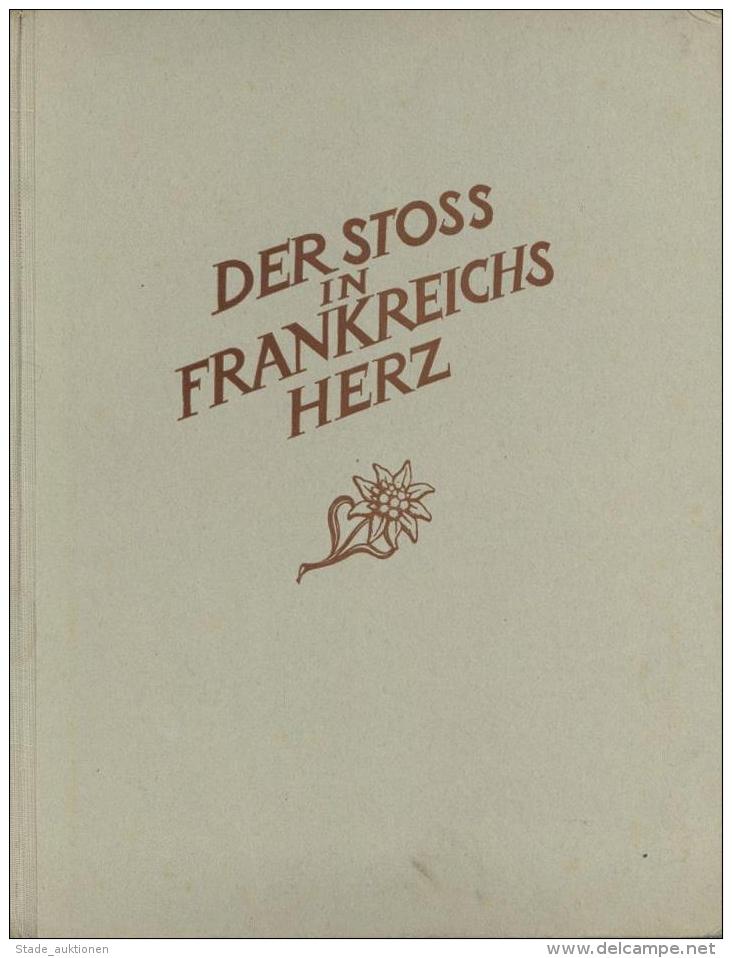 Buch WK II Der Sto&szlig; In Frankreichs Herz Gehring, Egid Dr. Major 1941 Zentralverlag Der NSDAP Franz Eher Nachf. 106 - Non Classificati