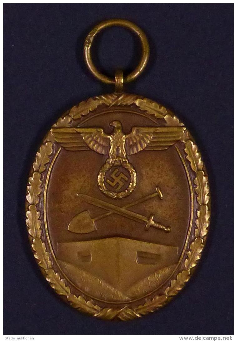 WK II Orden Deutscher Schutzwall Ehrenzeichen 1939 I-II - Ohne Zuordnung