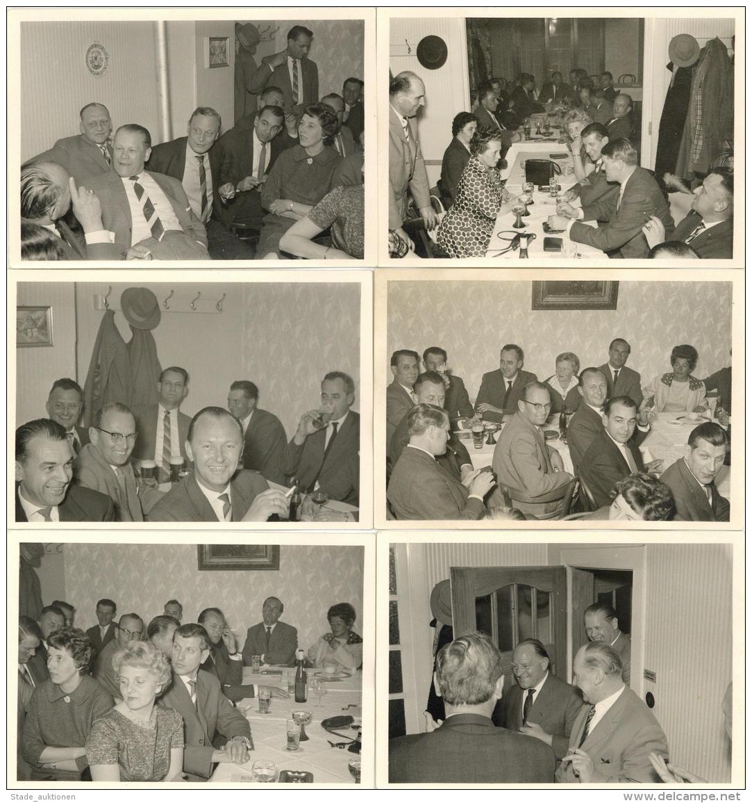 SS Treffen Der SS Leibstandarte 1960 Lot Mit 6 Fotos 10,5 X 7,5 Cm I-II - Ohne Zuordnung