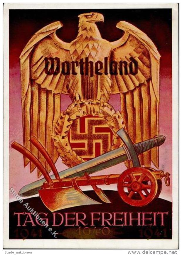 POSEN WK II - NSDAP WARTHELAND TAG Der FREIHEIT 1941 Mit S-o I - Ohne Zuordnung