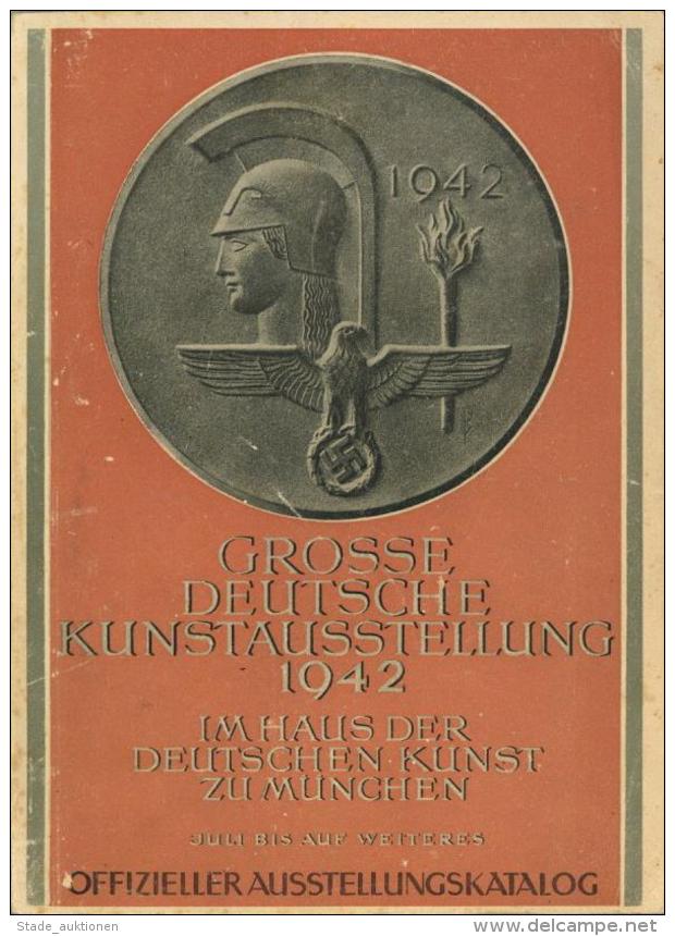 HDK WK II Katalog Gro&szlig;e Deutsche Kunstausstellung 1942 Verlag F. Bruckmann KG II Sehr Viele Abbildungen (fleckig) - Ohne Zuordnung