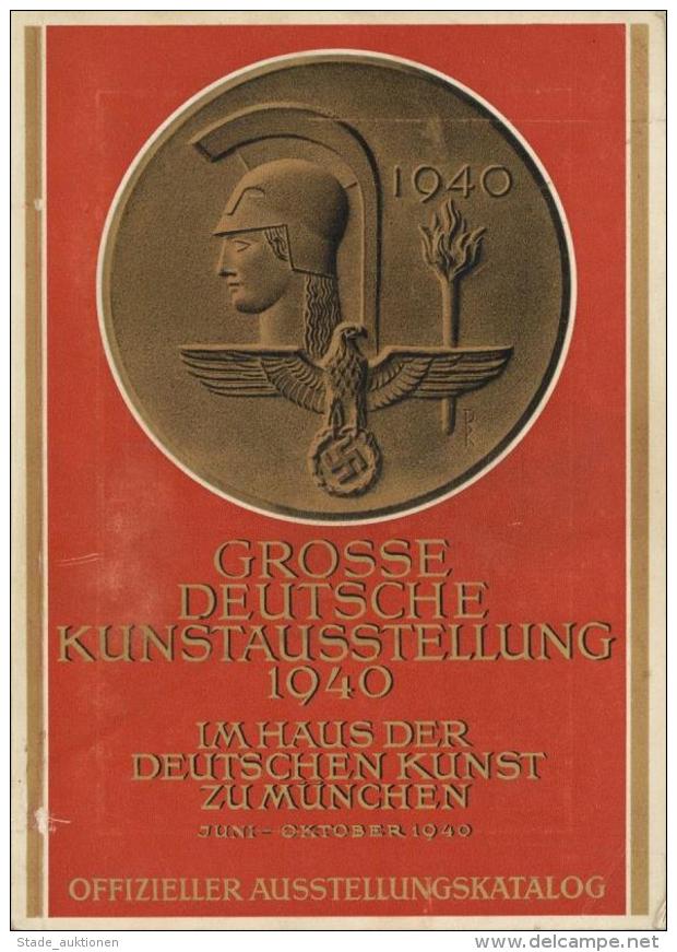 HDK WK II Katalog Gro&szlig;e Deutsche Kunstausstellung 1940 Verlag Knorr &amp; Hirth Sehr Viele Abbildungen II (fleckig - Ohne Zuordnung